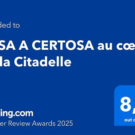 바스티아 Casa A Certosa Au Coeur De La Citadelle 아파트 외부 사진